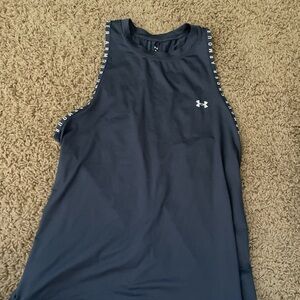 Under Armour Women's Dark Blue Muscle Tee
